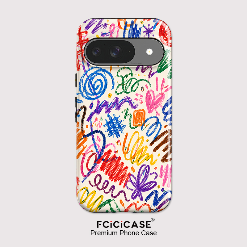 Google Pixel 9 - Fcicicase Art Painting Phone Case For
