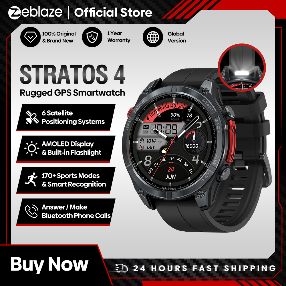 Smartwatch Nexus - NEW Zeblaze Stratos 4 GPS Smart