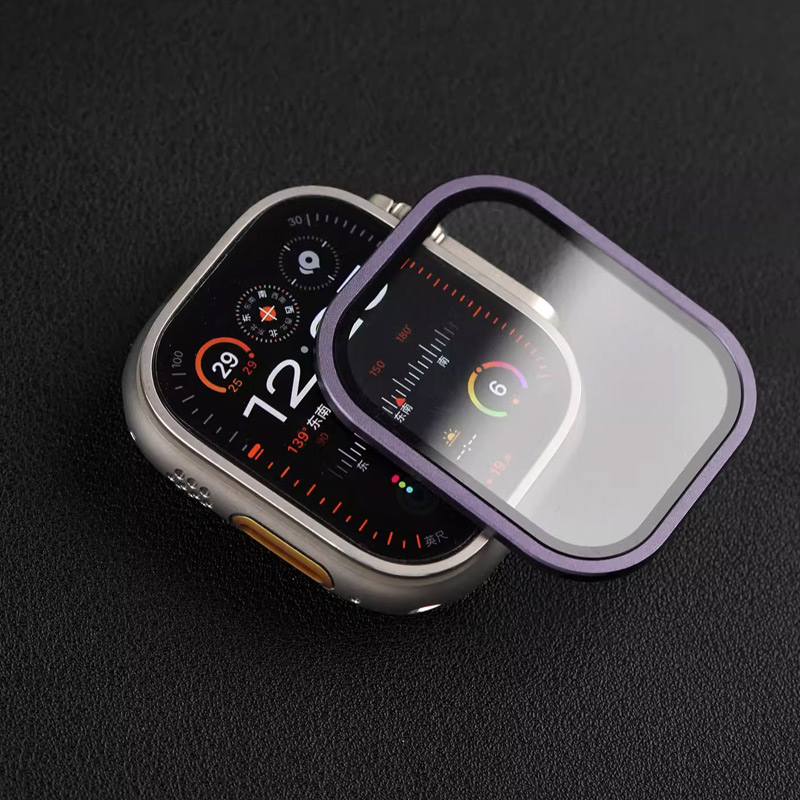 Tempered Glass for Apple Watch - Watch Case Bumper 评论和价格
