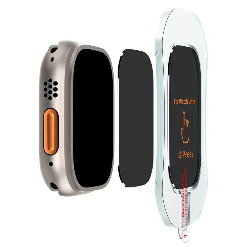Tempered Glass for Apple Watch - Watch Case Bumper 评论和价格