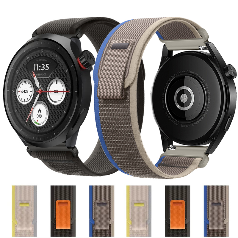 20/22mm Nylon Strap for Motoro - Motorola Smartwatch Accessories 评论和价格