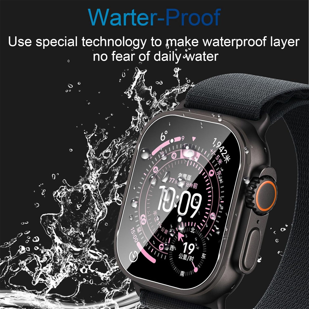 Tempered Glass For Apple Watch - Watch Case Bumper 评论和价格
