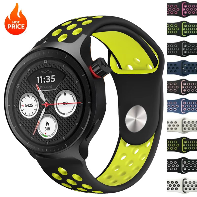 20mm 22mm Breathable Two-Tone  - Motorola Smartwatch Accessories 评论和价格