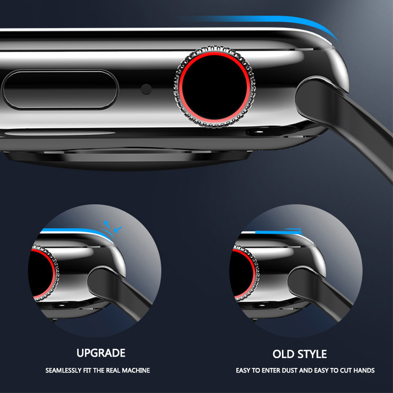 Screen Protector For Apple Wat - Watch Case Bumper 评论和价格