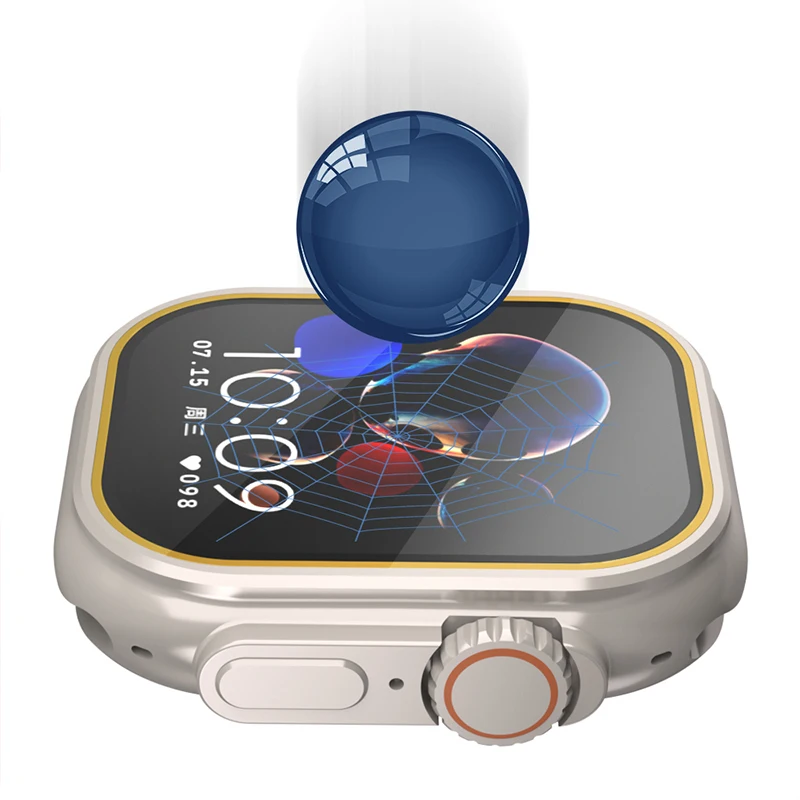 Tempered Glass for Apple Watch - Watch Case Bumper 评论和价格