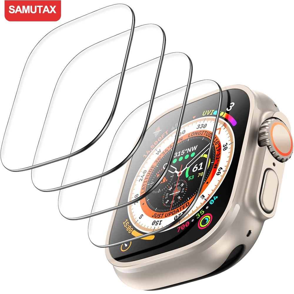 Tempered Glass for Apple Watch - Watch Case Bumper 评论和价格