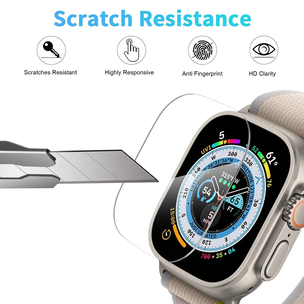 Tempered Glass for Apple Watch - Watch Case Bumper 评论和价格