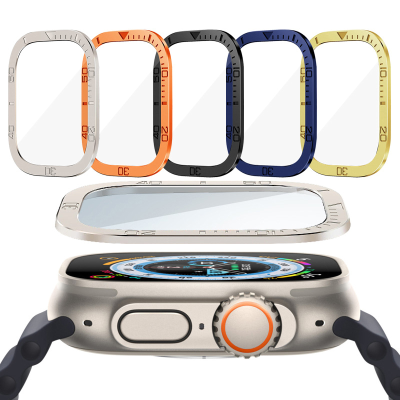 Tempered Glass for Apple Watch - Watch Case Bumper 评论和价格