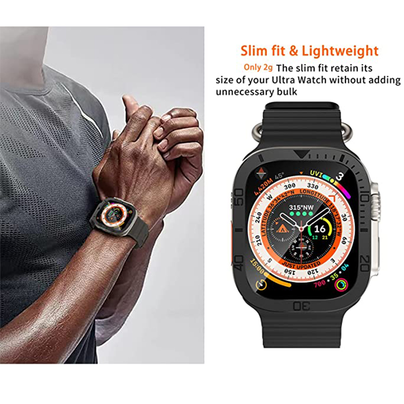 Tempered Glass for Apple Watch - Watch Case Bumper 评论和价格