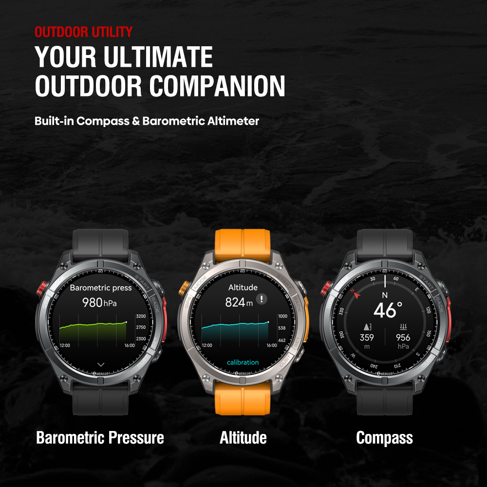 NEW Zeblaze Stratos 4 GPS Smar - Smartwatch Nexus 评论和价格