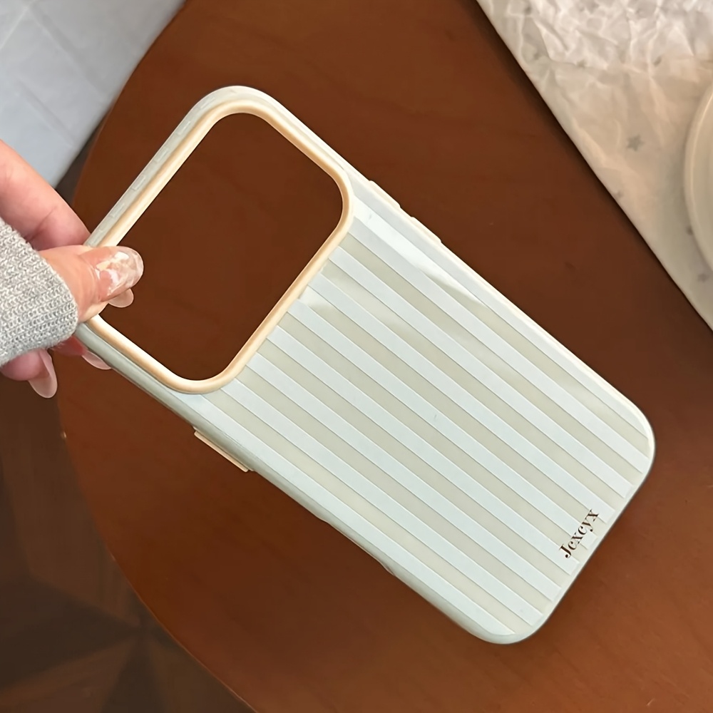 Luxury Korean Fashion Stripes  - Apple Iphone 15 Pro Max 评论和价格