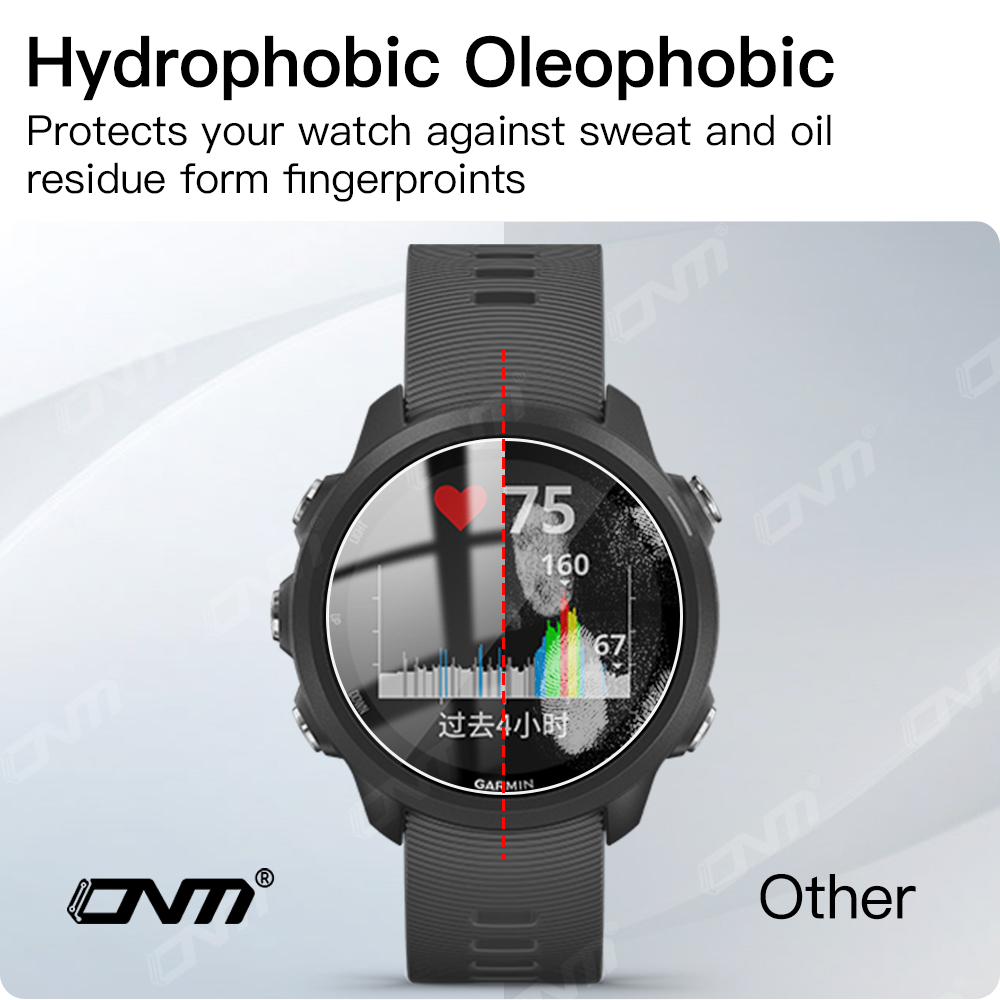 9H Tempered Glass for Garmin F - Motorola Smartwatch Accessories 评论和价格