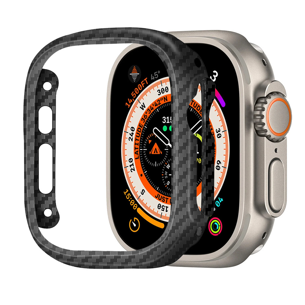 Kevlar Carbon Fibre Thin Case  - Watch Case Bumper 评论和价格