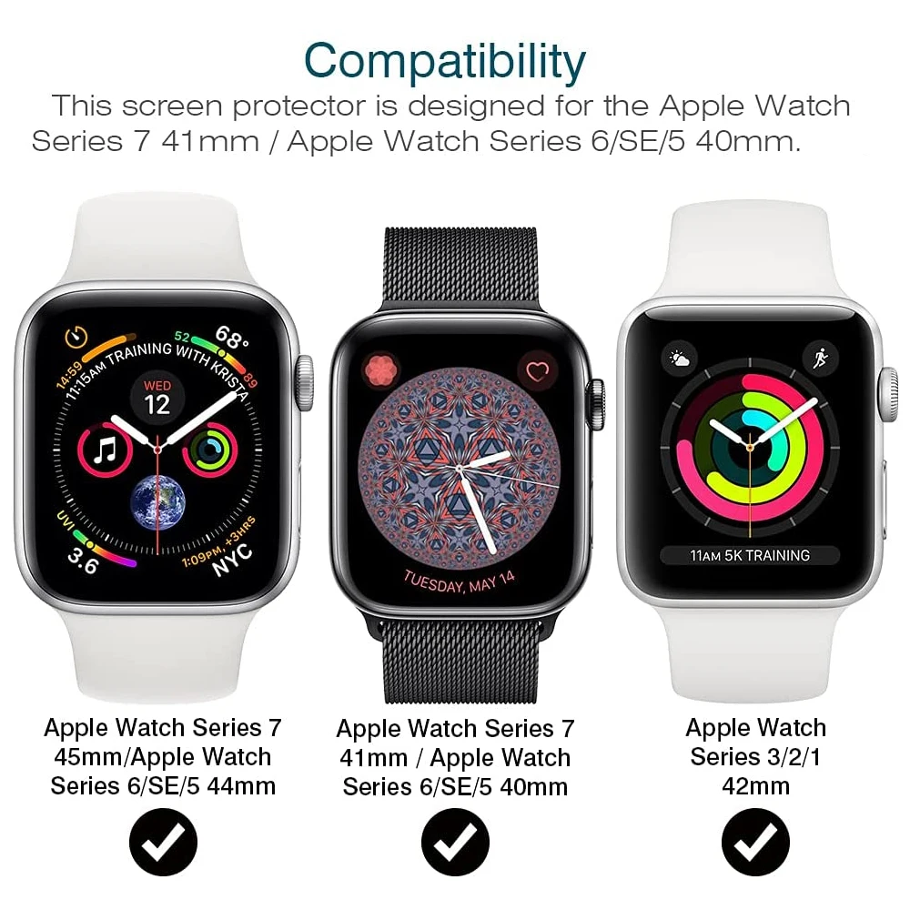 Screen Protector for Apple Wat - Watch Case Bumper 评论和价格