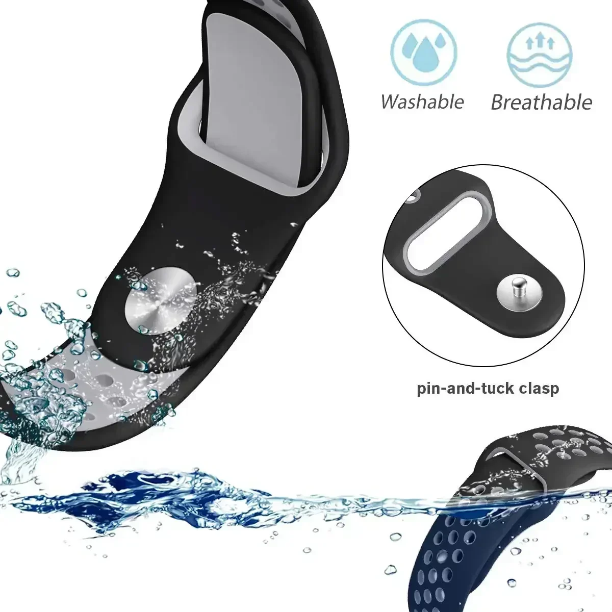 20mm 22mm Breathable Replaceme - Motorola Smartwatch Accessories 评论和价格
