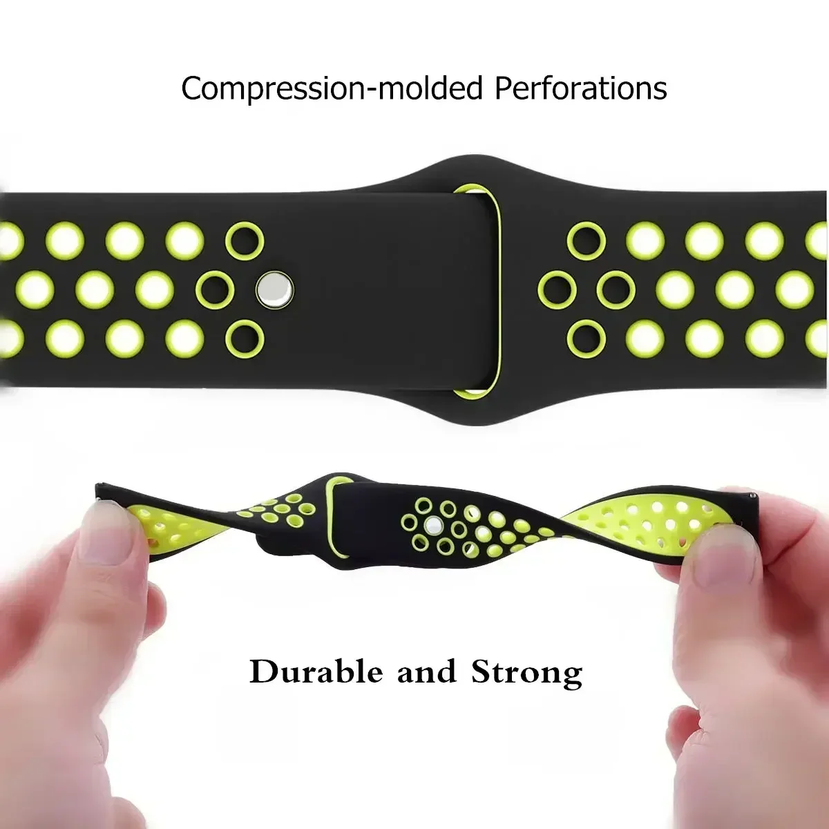 20mm 22mm Breathable Replaceme - Motorola Smartwatch Accessories 评论和价格