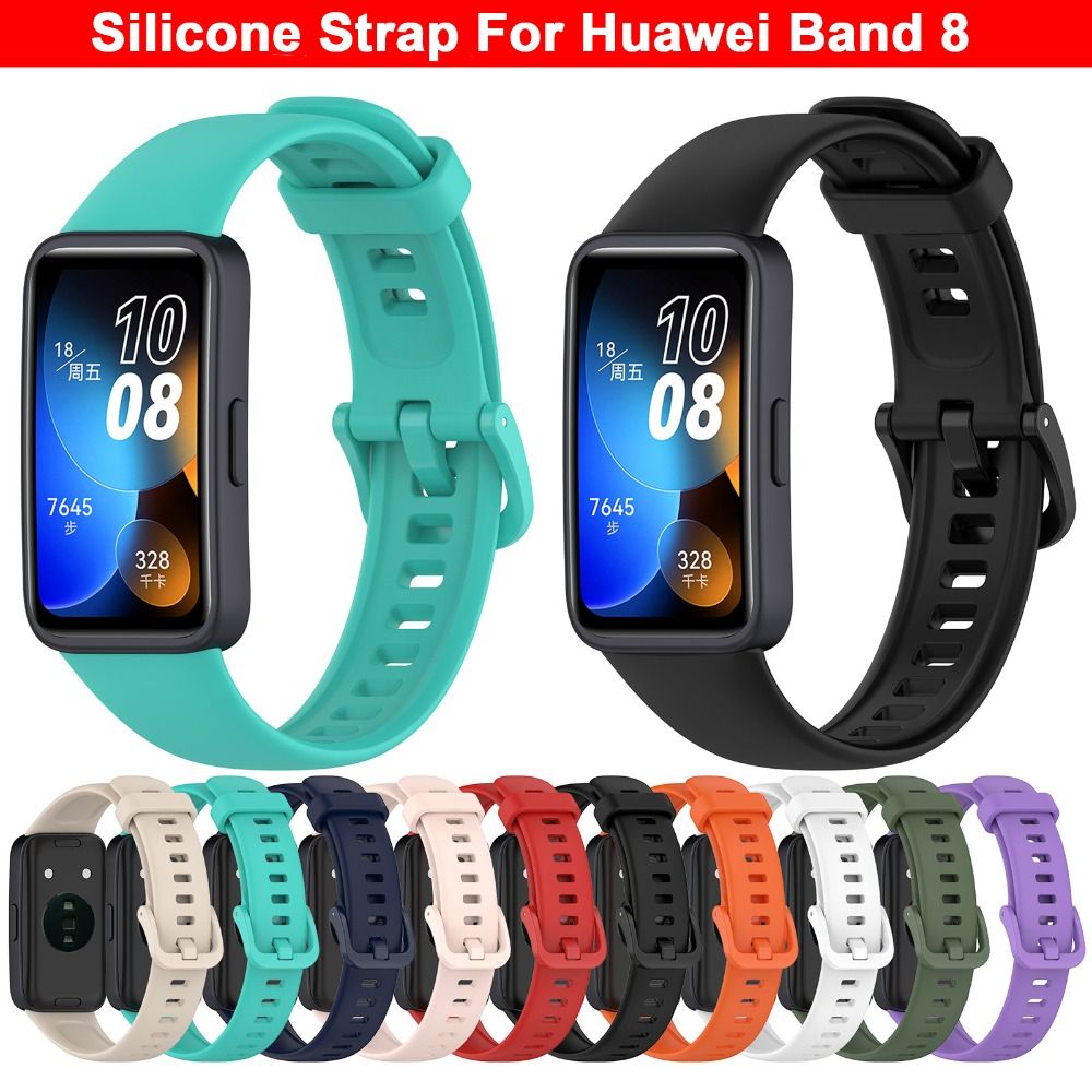 Strap For Huawei Band 8 Silico - Silicone Band Replacement 评论和价格