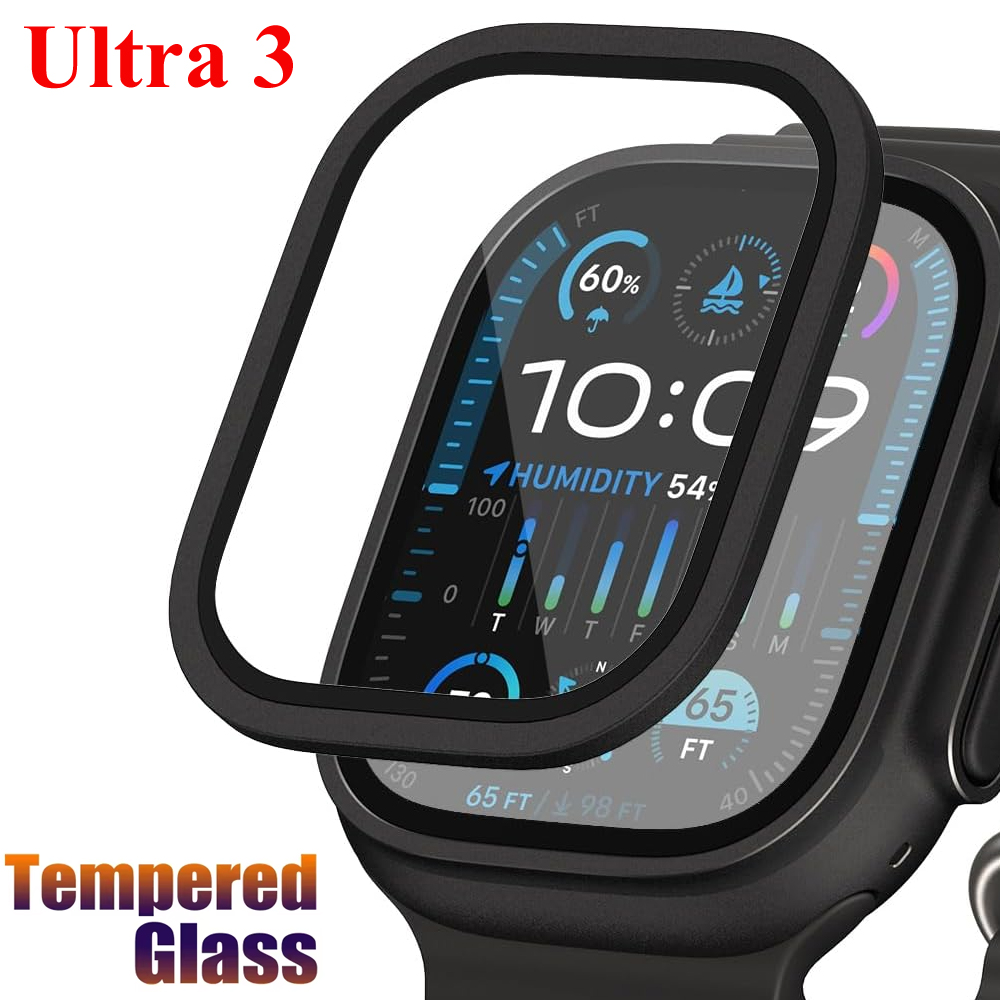 Tempered Glass Film For Apple  - Watch Case Bumper 评论和价格