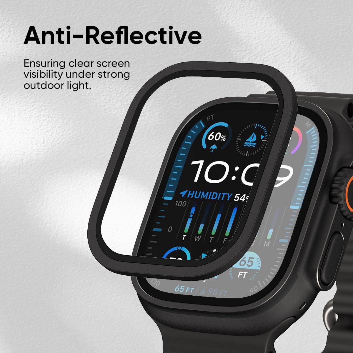 Tempered Glass Film For Apple  - Watch Case Bumper 评论和价格