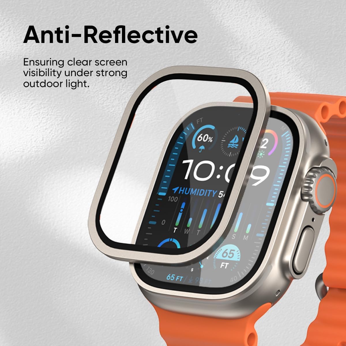 Tempered Glass Film For Apple  - Watch Case Bumper 评论和价格
