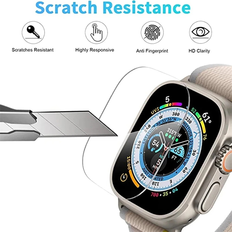Tempered Glass for Apple Watch - Watch Case Bumper 评论和价格